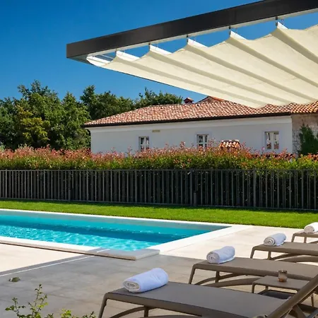 Modern Blagdan With Pool In Porec Vila