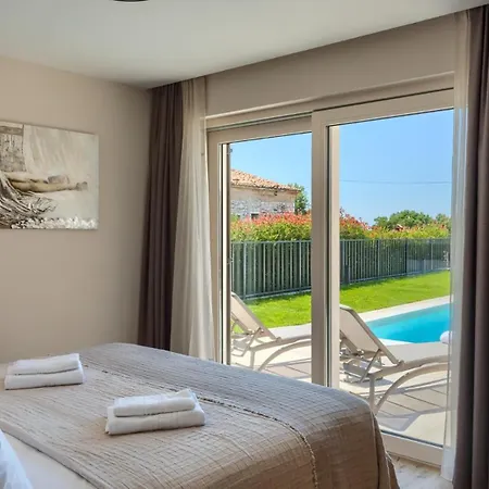 Modern Blagdan With Pool In Porec Vila
